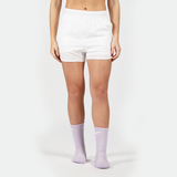 WOMEN-GO BEYOND-ACTIVE-2 IN 1-SHORT (WHITE)