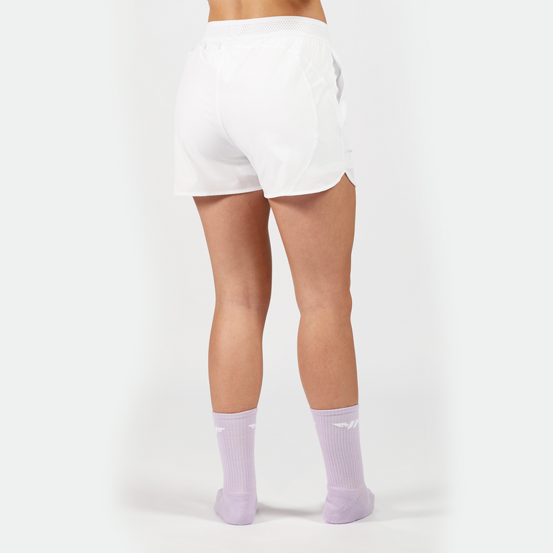 WOMEN-GO BEYOND-ACTIVE-2 IN 1-SHORT (WHITE)