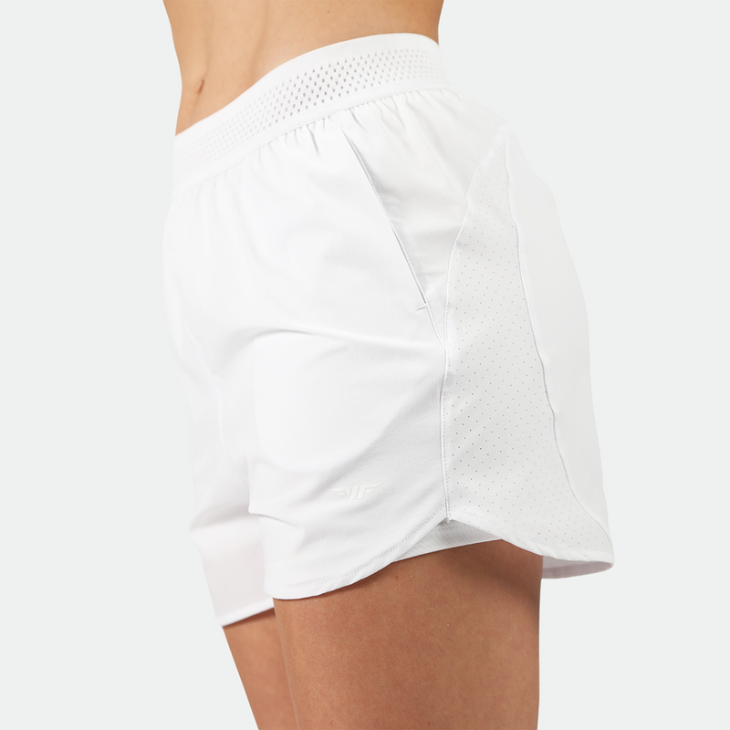 WOMEN-GO BEYOND-ACTIVE-2 IN 1-SHORT (WHITE)