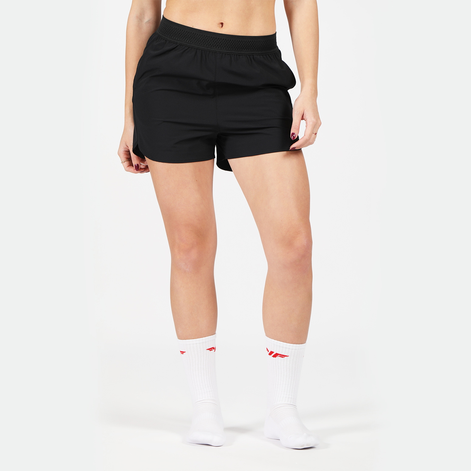 WOMEN-GO BEYOND-ACTIVE-2 IN 1-SHORT (BLACK)