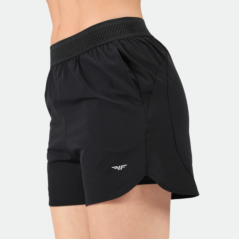 WOMEN-GO BEYOND-ACTIVE-2 IN 1-SHORT (BLACK)