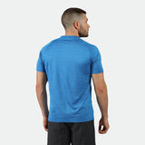 MEN-GO BEYOND HALF-CAMO-T-SHIRT (AZURE-BLUE)