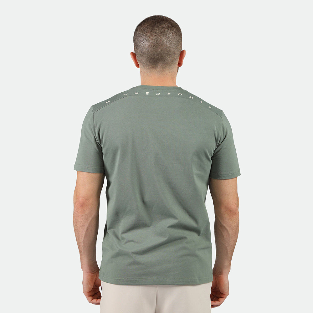 MEN-GO BEYOND-EVEREST-T-SHIRT (AGAVE-GREEN)