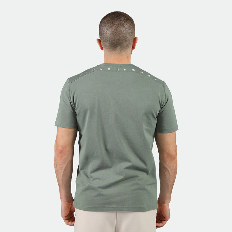 MEN-GO BEYOND-EVEREST-T-SHIRT (AGAVE-GREEN)