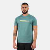 MEN-GO BEYOND-CAMO-T-SHIRT (DARK-CYAN)