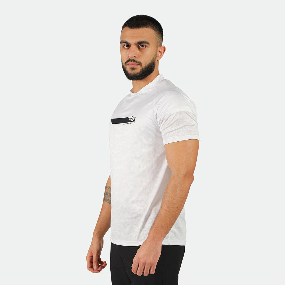 MEN-GO BEYOND-CAMO-T-SHIRT (WHITE)