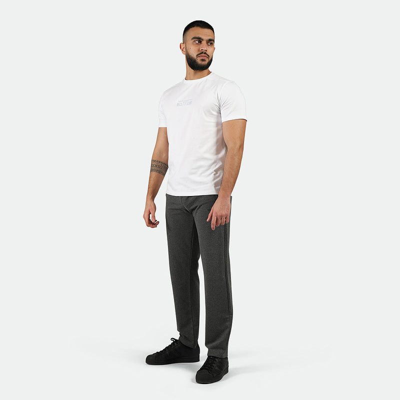 MEN-GO BEYOND-DAY TO DAY-PANT (MARL DARK-GREY)