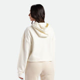 WOMEN-GO BEYOND-CROPPED-HOODIE (MARSHMALOW)