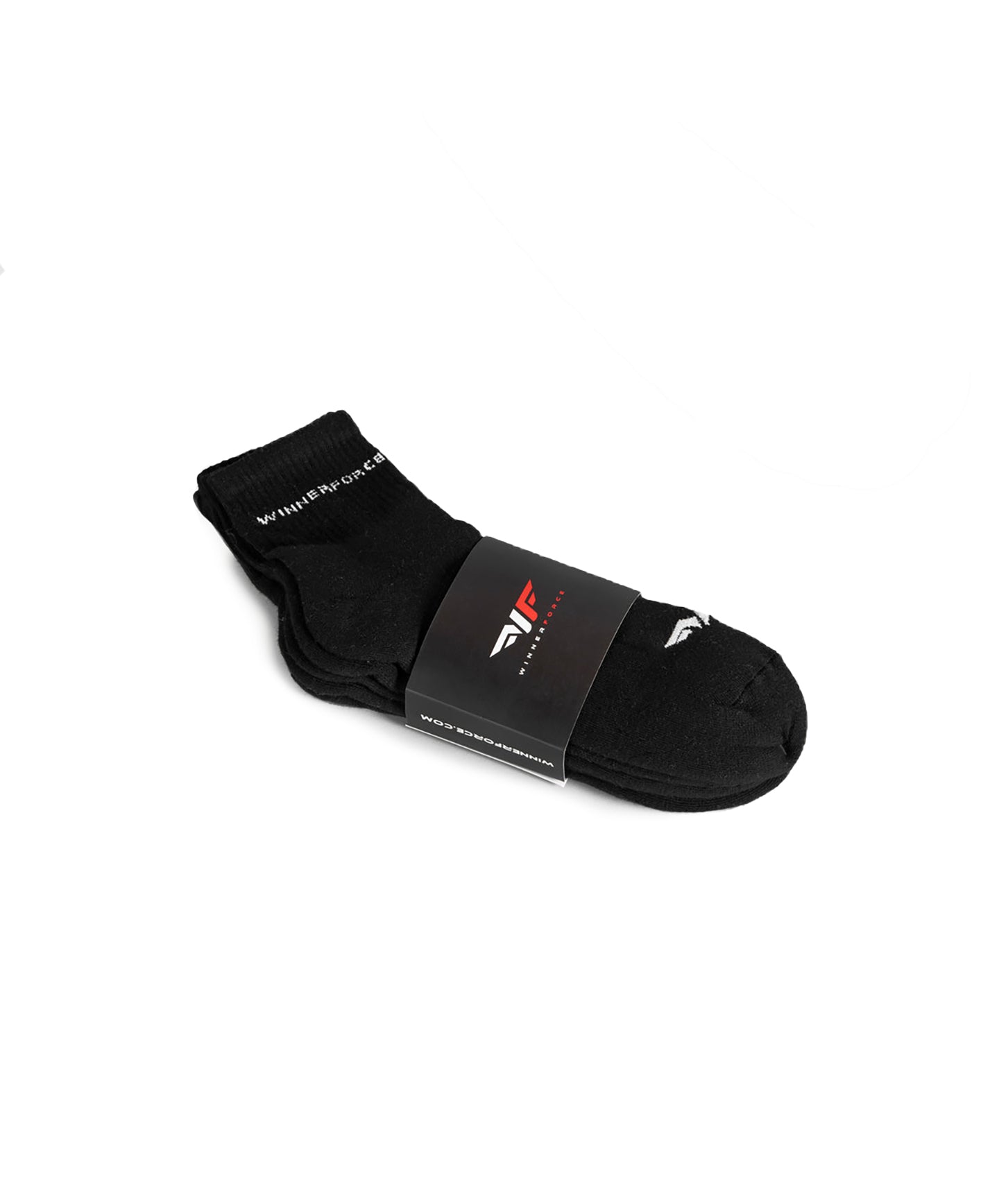 UNISEX PANSY CUSHIONED SOCKS(BLACK)  3 Pairs