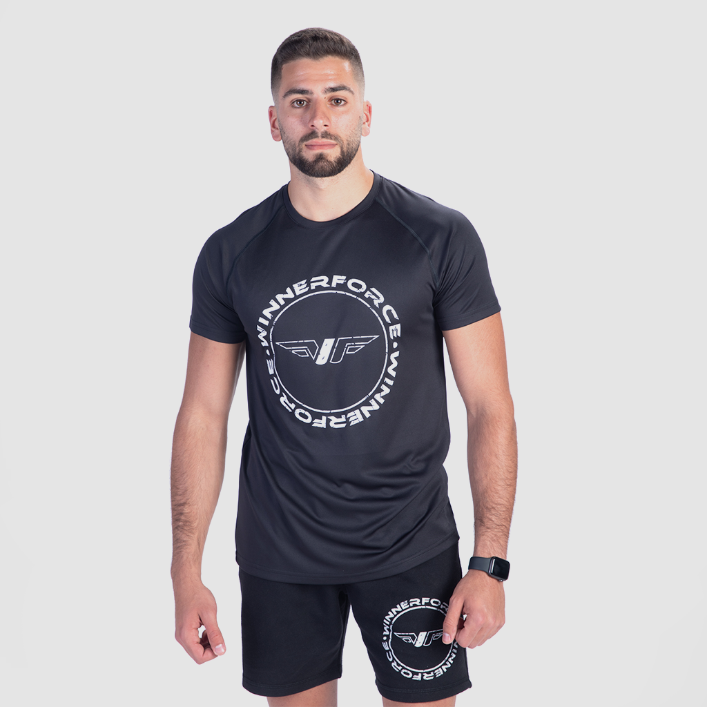 Men Creed T-shirt, (Black)