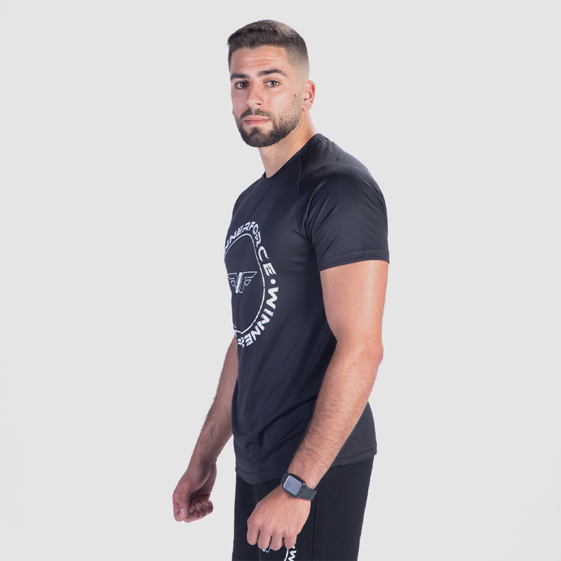 Men Creed T-shirt, (Black)