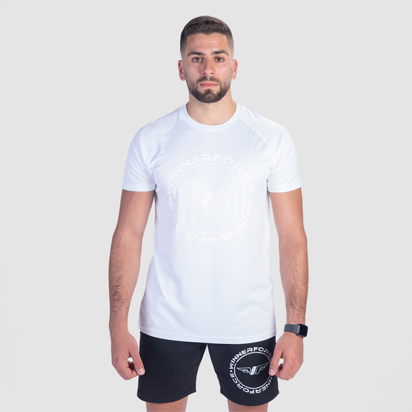 Men Creed T-shirt, (WHITE)