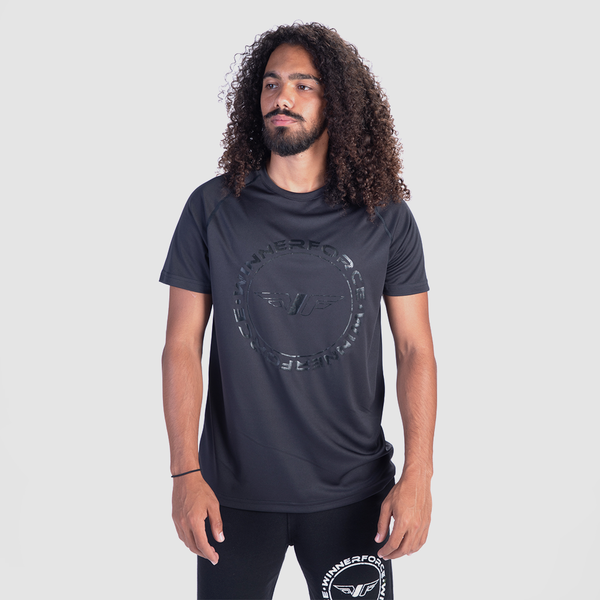 Men Creed T-shirt, (Black)