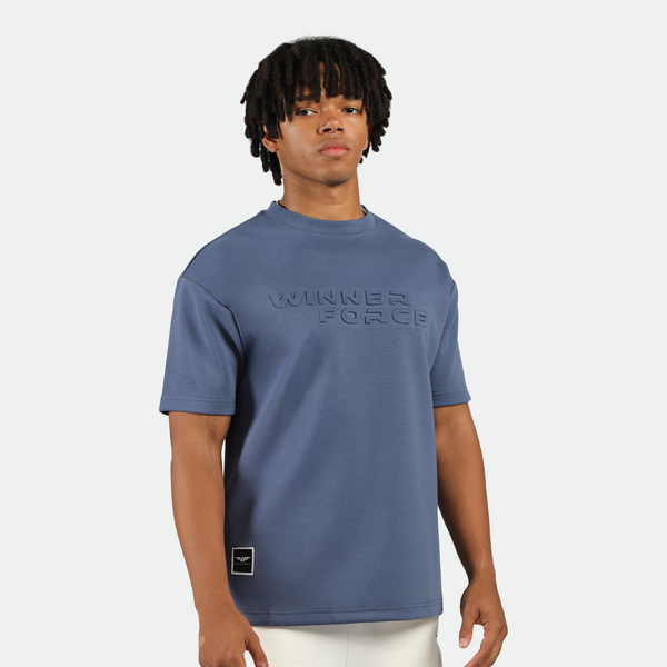 MEN-GO BEYOND-BOLD-T-SHIRT (BLUE-INDIGO)