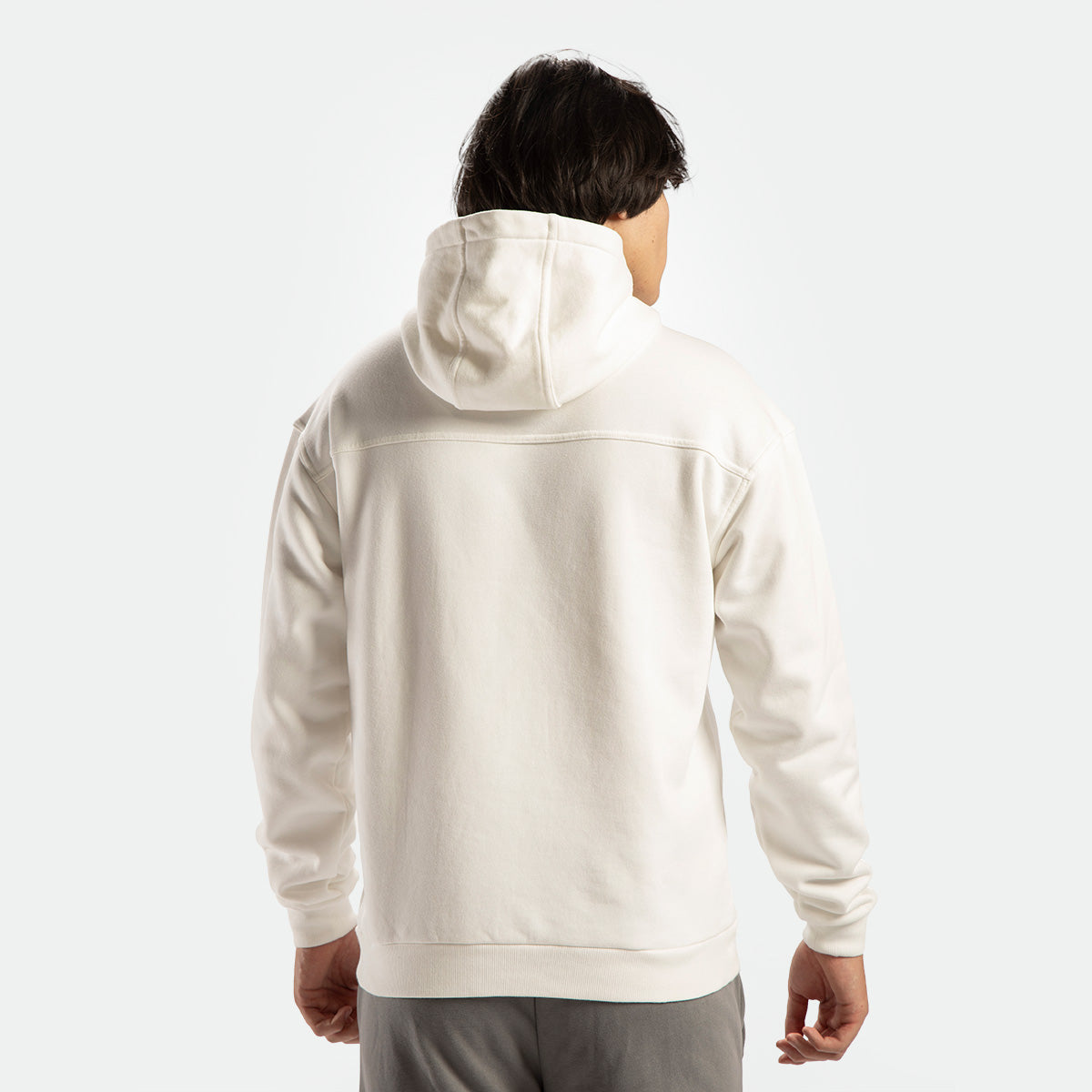 MEN-GO BEYOND-ORIGIN-HOODIE (BRIGHT-WHITE)