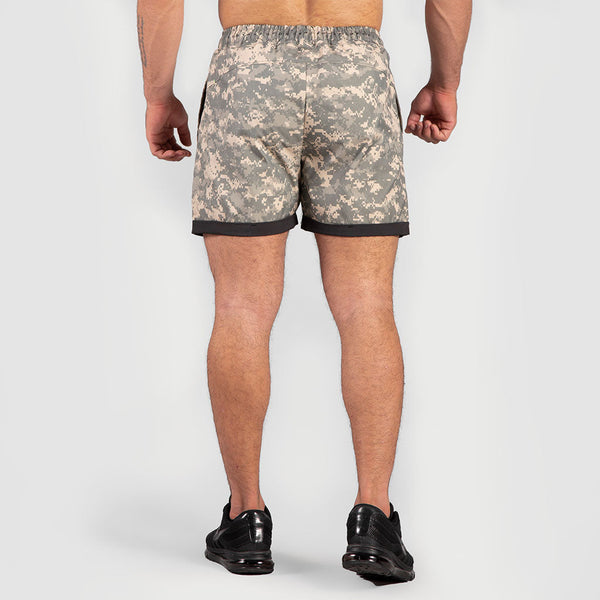 MEN COMMANDER CAMO SHORT(ACU-GREY)