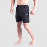 MEN GYMNEX TWO SHORTS(BLACK)