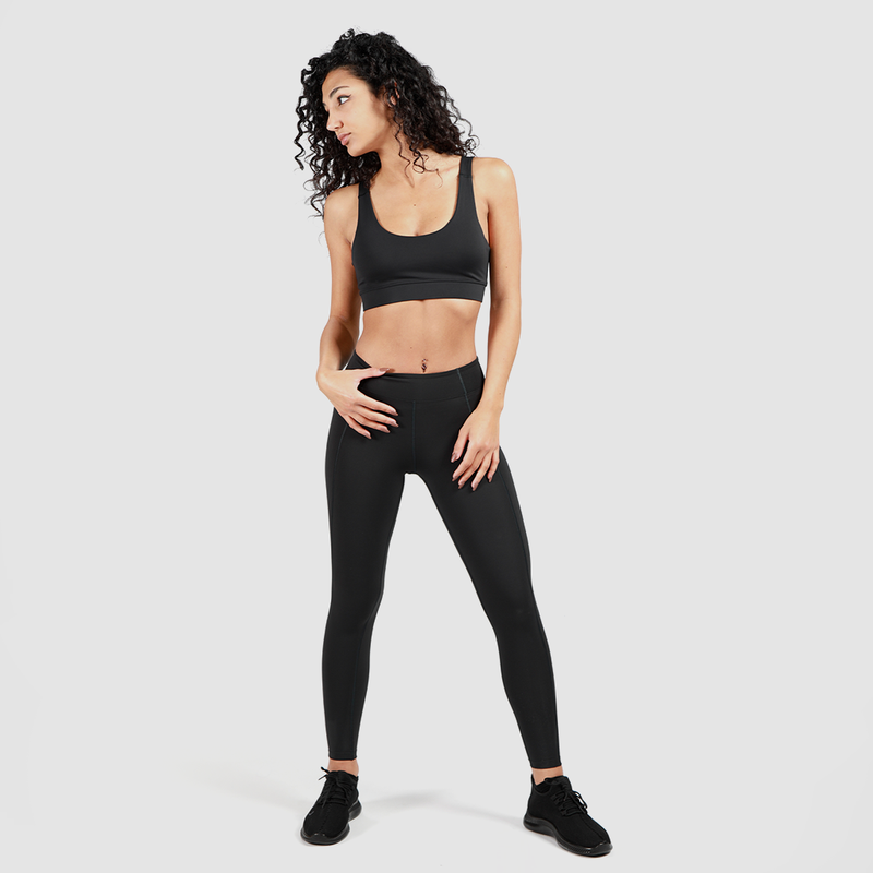 WOMEN-ESSENTIAL VULCAN BLACK LEGGING