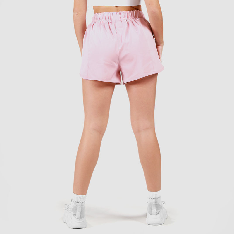 WOMEN SIGNATURE-LAYERED-SHORTS (2 IN 1) (PINK-NECTAR)