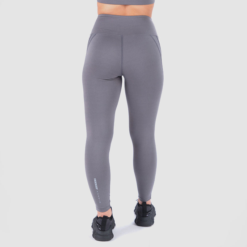 WOMEN FORCE LEGGING (QUIET-SHADE-GREY)