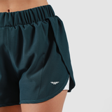 WOMEN SIGNATURE-LAYERED-SHORTS (2 IN 1) (STARGAZER-BLUE)