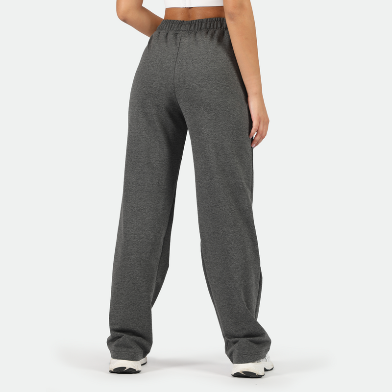 WOMEN-GO BEYOND-DAY TO DAY-PANT (MARL-DARK-GREY)