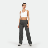 WOMEN-GO BEYOND-DAY TO DAY-PANT (MARL-DARK-GREY)