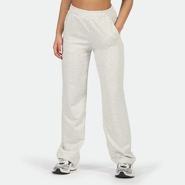 WOMEN-GO BEYOND-DAY TO DAY-PANTS (MARL LIGHT-GREY)