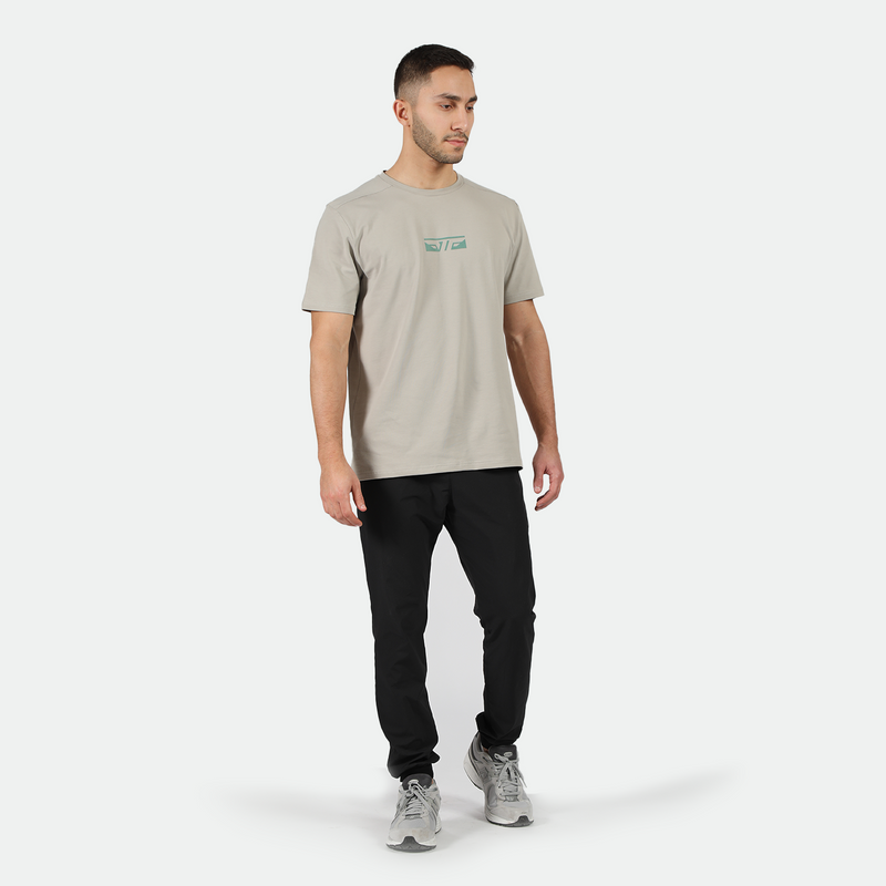 MEN-GO BEYOND-EVEREST-T-SHIRT (AGATE-GREY)