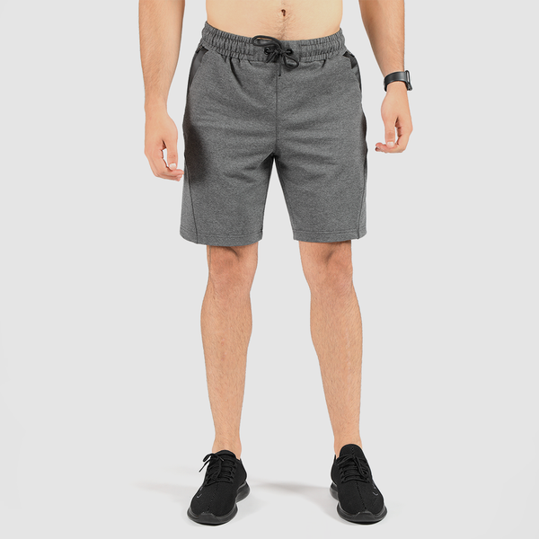 Men Essential Pant Terry, (MARL-DARK GREY)