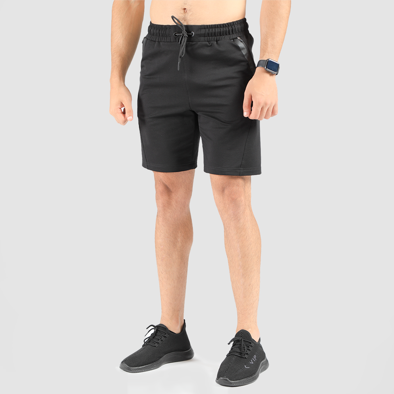 MEN ESSENTIAL SHORT TERRY (BLACK)