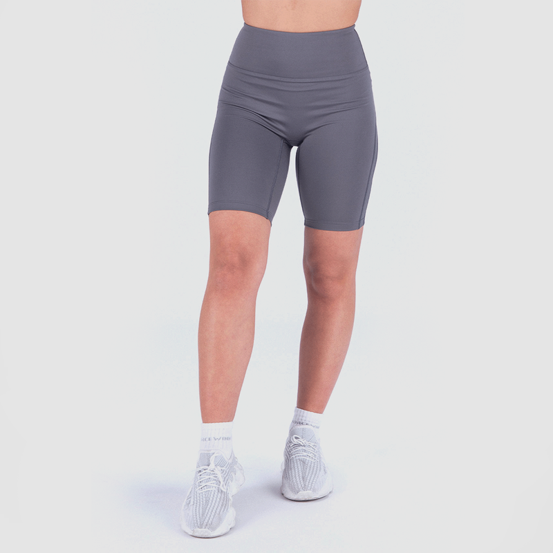 WOMEN FORCE TRAINING SHORT (QUIET-SHADE-GREY)