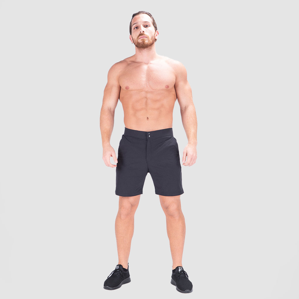 MEN FORCE HIKING SHORT(BLACK)