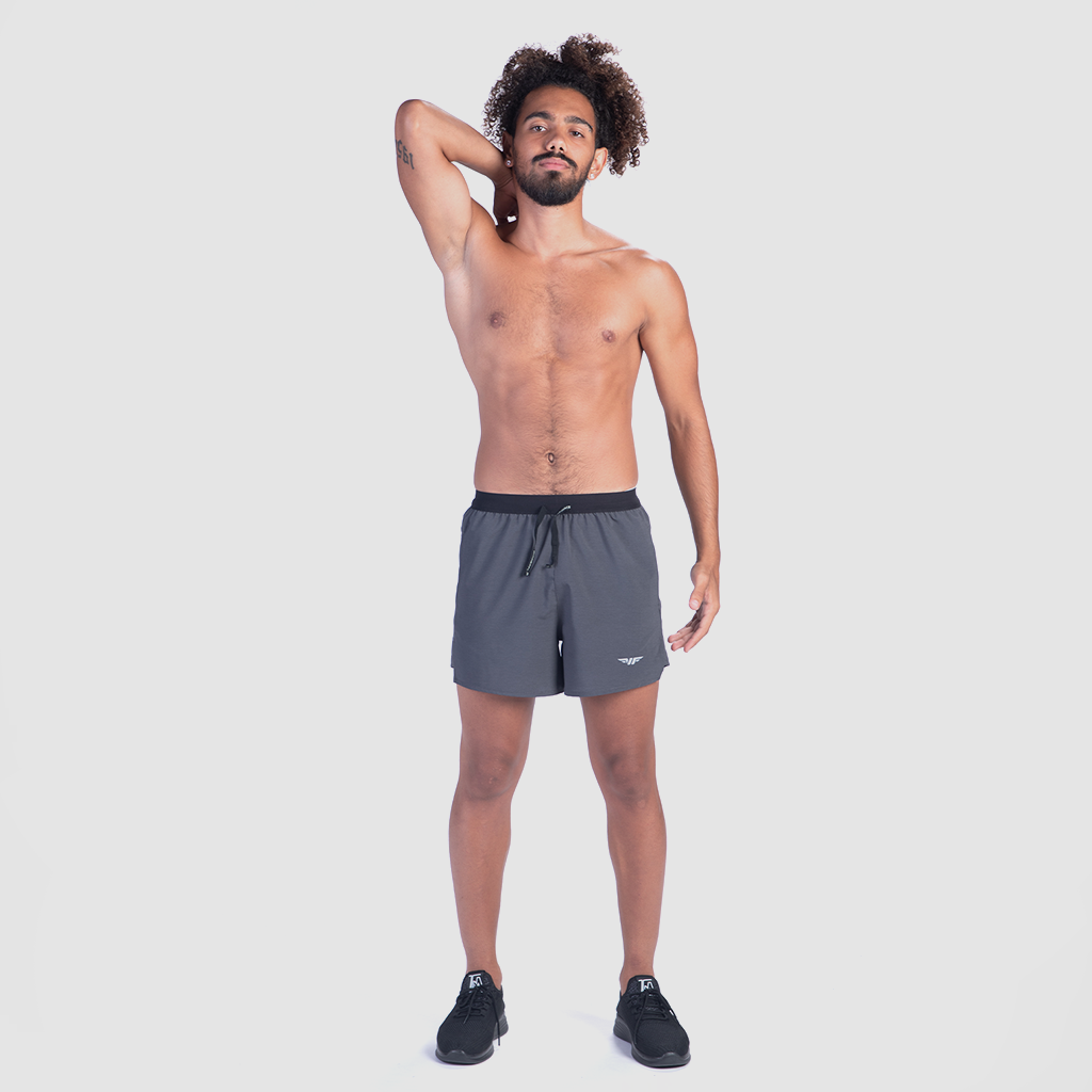 MEN MAX SHORT(CHARCOAL-BLACK)