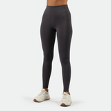 WOMEN-GO-BEYOND-LEGGING BACK CUT (GRAPHITE-GREY)