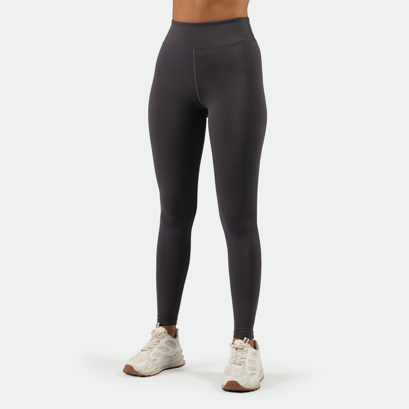 WOMEN-GO-BEYOND-LEGGING BACK CUT (GRAPHITE-GREY)