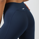 WOMEN-GO-BEYOND-LEGGING BACK CUT (NAVY-BLUE)