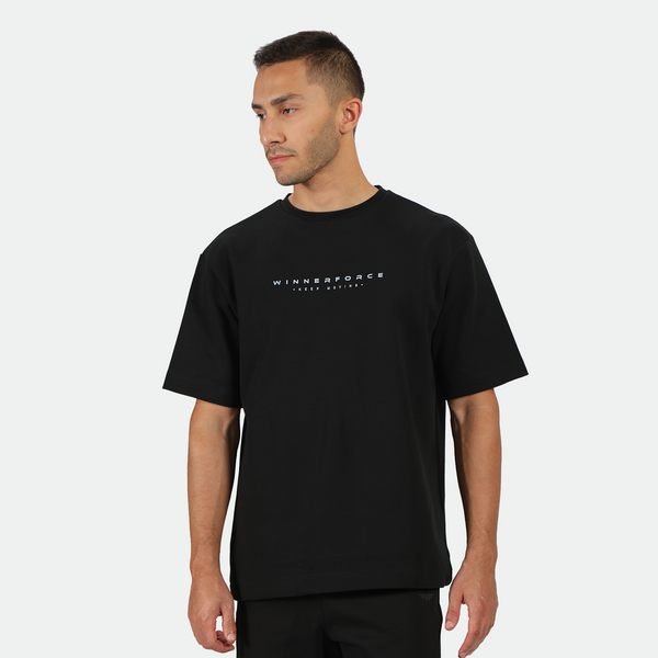 MEN-GO BEYOND-TECH-T-SHIRT (BLACK)