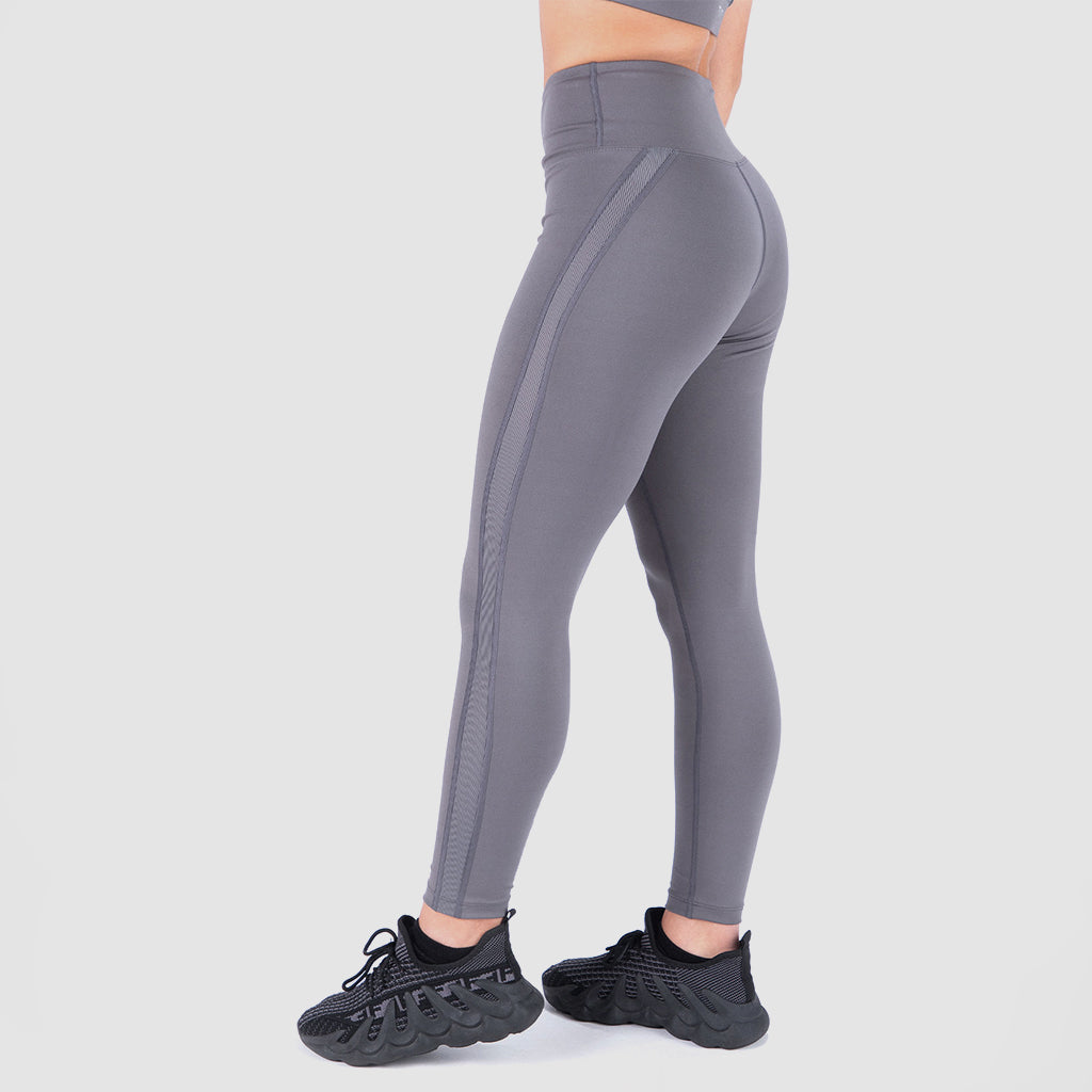 WOMEN FORCE LEGGING (QUIET-SHADE-GREY)