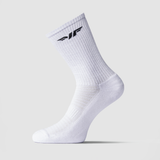 MEN SOCKS ESSENTIAL CREW HALF CUSHIONED (WHITE)