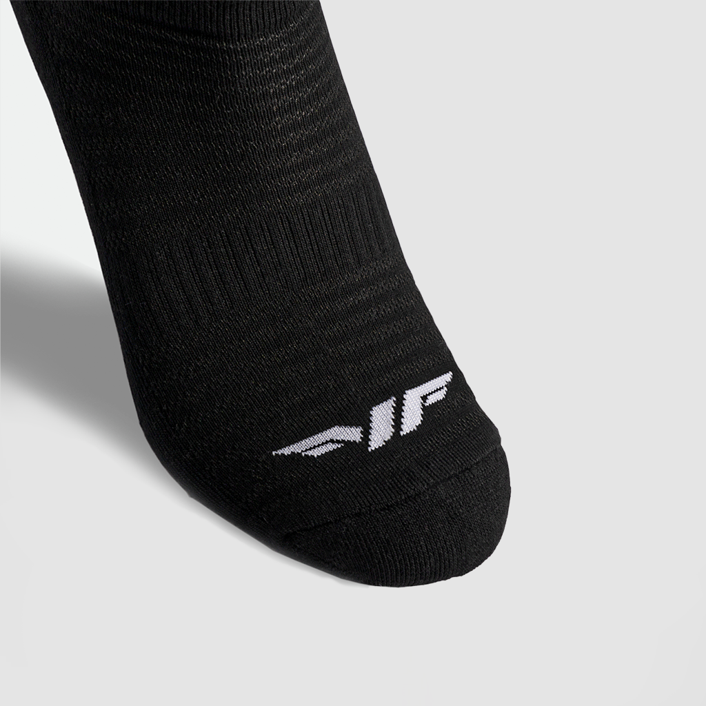 MEN SOCKS ESSENTIAL HALF CUSHIONED ANKLE (BLACK-GREY-WHITE)