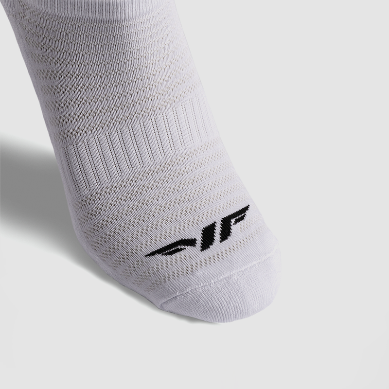 WOMEN SOCKS ESSENTIAL-HALF CUSHIONED ANKLE (WHITE)